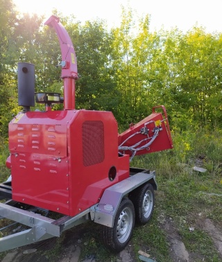 Мобильный измельчитель дерева BOXER DWG-80G