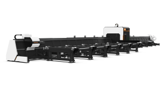 Оптоволоконный лазерный станок для резки труб с 3-мя патронами XTC-TX360-0606-3C/6000 Raycus