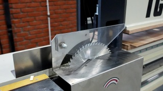 Станок для пиления и прифуговки шпона TG-3200