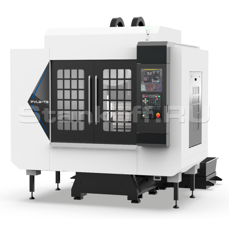 Вертикальный фрезерный обрабатывающий центр с ЧПУ HITIC PVLB-T8/Fanuc