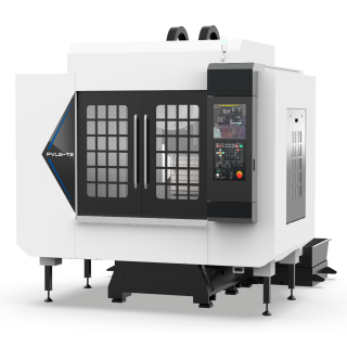 Вертикальный фрезерный обрабатывающий центр с ЧПУ HITIC PVLB-T8/Fanuc