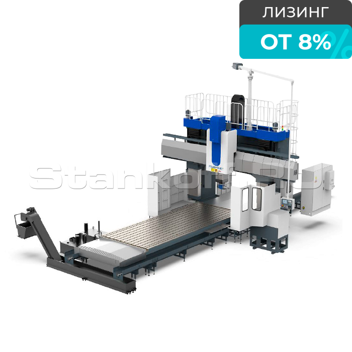 Вертикальный фрезерный  обрабатывающий центр с ЧПУ HITIC PGMG–2040