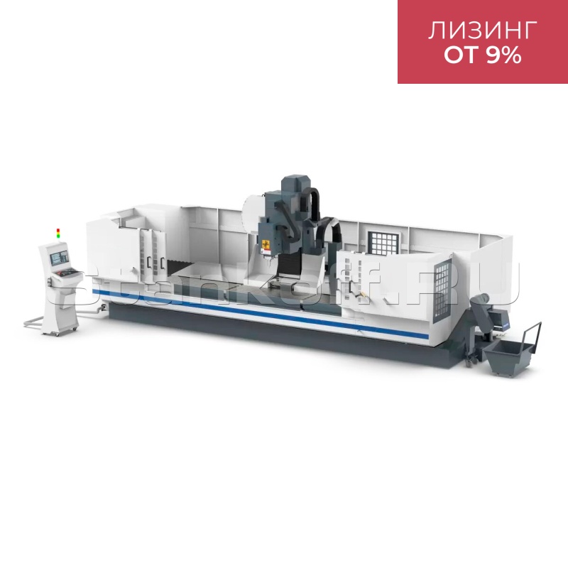 Продольный 4-х осевой обрабатывающий фрезерный центр с ЧПУ PDE4D-CNC2500