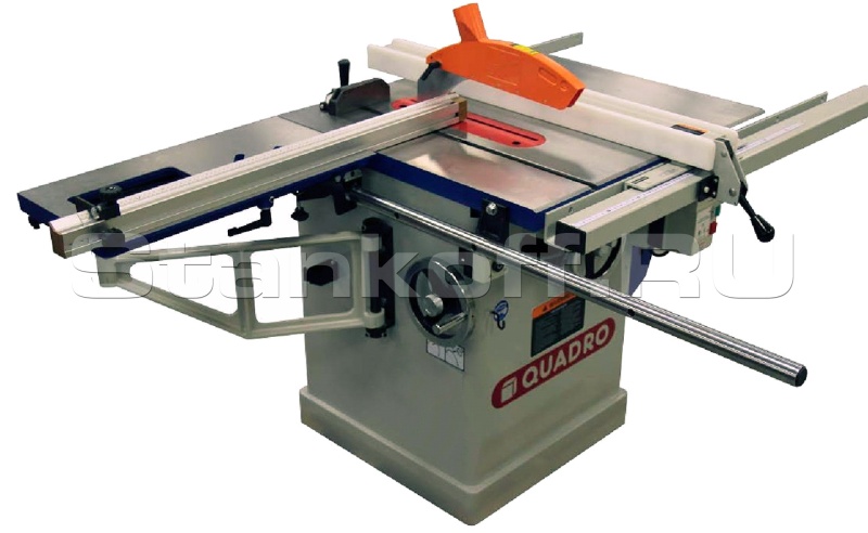 Круглопильный станок с торцовочной кареткой QUADRO-300C