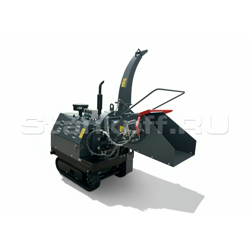 Мобильный измельчитель дерева на гусеничном ходу DWG-60ZC