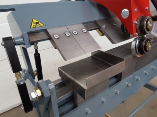 Сегментный листогиб Decker SDG-1250 с 3 сегментными балками