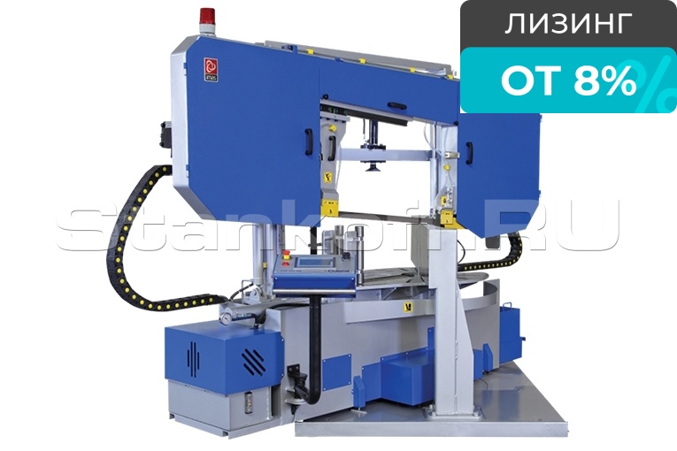 Станок ленточнопильный полуавтоматический CUTERAL CSM 550х800 DM