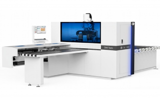 Сверлильно присадочный станок с ЧПУ для обработки деталей с 6 сторон DS-612DT