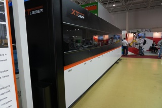 Высокомощный оптоволоконный лазерный станок XTC-1530GP/20000 Raycus