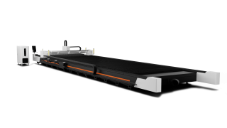 Широкоформатный оптоволоконный лазер для резки металла XTC-30120W/6000 Raycus