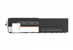 Оптоволоконный лазерный станок закрытого типа с труборезом XTC-1530GT/4000 IPG
