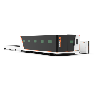 Высокомощный оптоволоконный лазерный станок XTC-1530GP/20000 Raycus