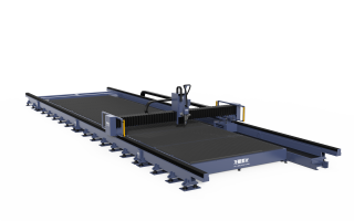 Оптоволоконный лазерный станок по металлу LD-14035S/20000 Raycus