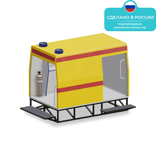 Тренажер-макет салона автомобиля скорой медицинской помощи ST0011