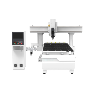 4-х осевой фрезерный станок с ЧПУ с автоматической сменой инструмента и наклонным шпинделем ST2030A9 Rotary