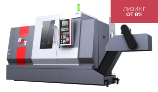 Токарный станок с наклонной станиной KTL-S 56 C (угол наклона станины 45°)