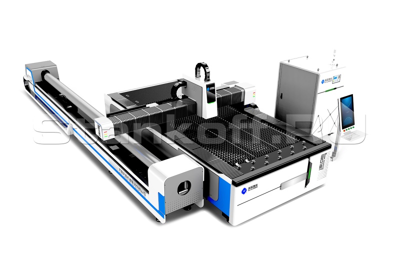 Оптоволоконный лазер для резки листов металла и труб TC-F3015T/3000 Raycus