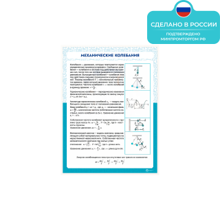 Информационный стенд «Механические колебания» ST0106