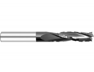 Фреза спиральная трехзаходная с чистовым стружколомом K3MDRX1275-L с покрытием ALTiN