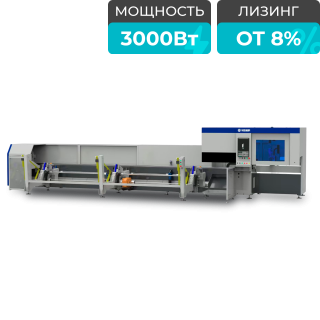 Оптоволоконный лазерный труборез с наклонной головой и автоматической системой погрузки A12-CA/3000 Raycus