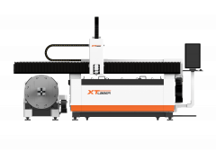 Оптоволоконный лазерный станок для резки листового металла и труб XTC-1530HT/1500 IPG