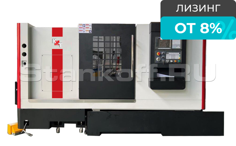 Токарный станок с ЧПУ на наклонной станине KTL65M/750