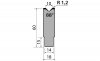 Матрица R1 одноручьевая быстросъемная AMR60.10.88.415