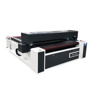 Лазерный станок CO2 с конвейерным столом JW-F 1616 180W