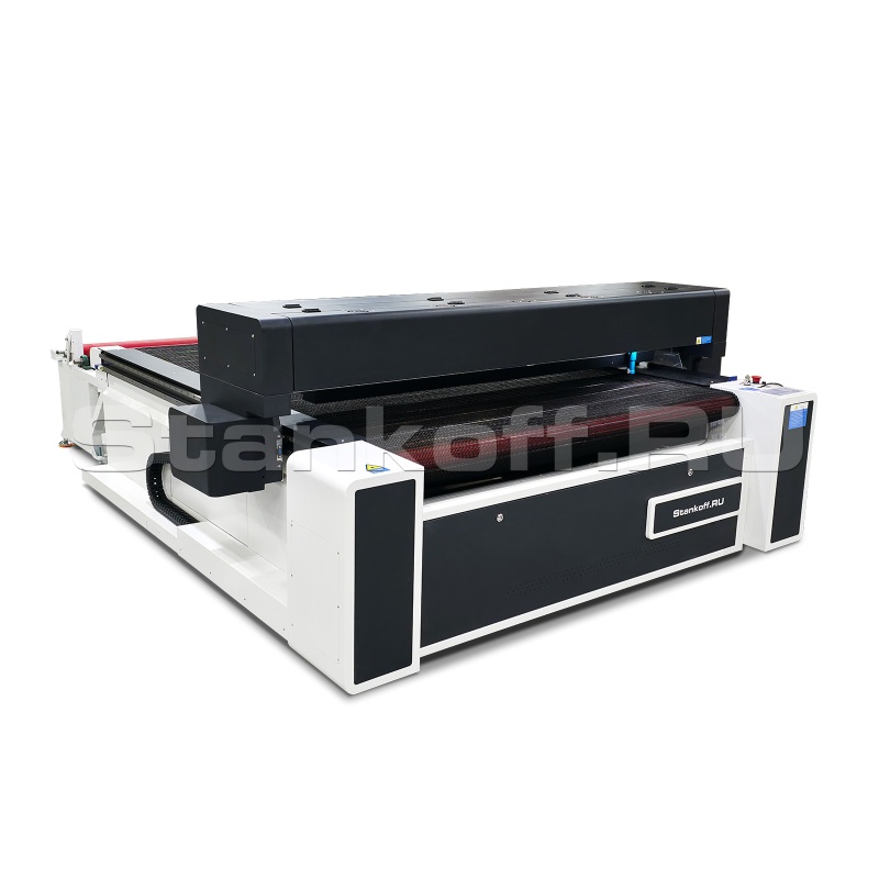 Лазерный станок CO2 с конвейерным столом JW1625-M7-CP/180W