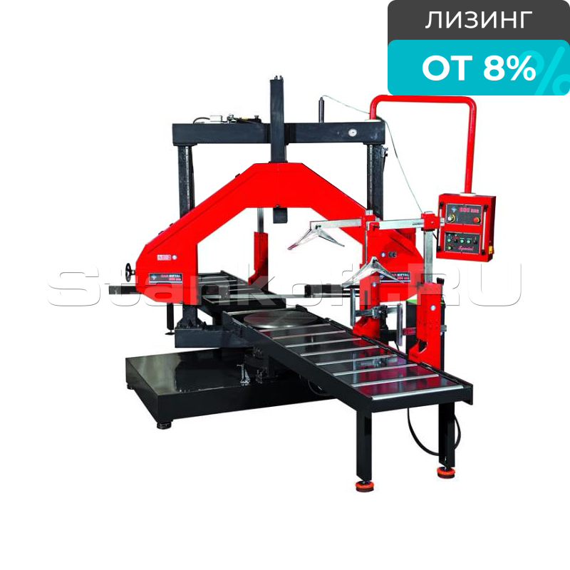Полуавтоматический ленточнопильный станок по пластику KMT 800 SDG