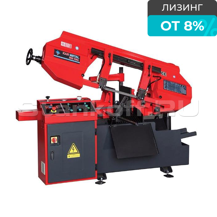 Полуавтоматический ленточнопильный станок KMT 300 KSA