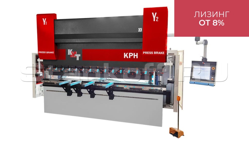 Синхронизированный гидравлический листогибочный пресс KPH 63-2500 4 axis