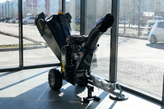 Барабанный мобильный измельчитель древесины GS-15E