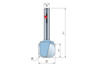 Фреза чаша R=3,96 D=15,9x14,3 S=8 TIDEWAY LC05011008