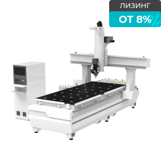 4-х осевой фрезерный станок с ЧПУ с автоматической сменой инструмента и наклонным шпинделем ST2030A9 Rotary