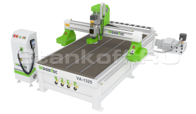 Фрезерно-гравировальный станок с ЧПУ c автоматической сменой инструмента Woodtec VA-1325