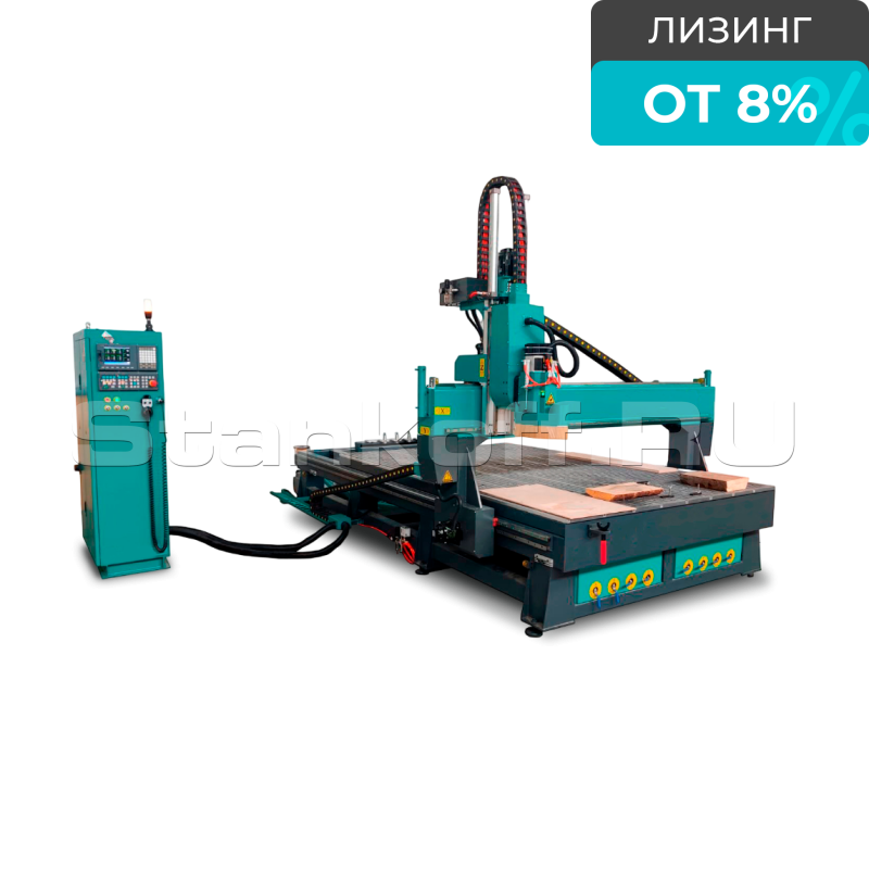 Фрезерный станок с ЧПУ TS 2040 ATC R (С поворотным шпинделем)