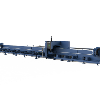 Оптоволоконный лазерный труборез с 3мя патронами LD Laser S8-12036-12/6000