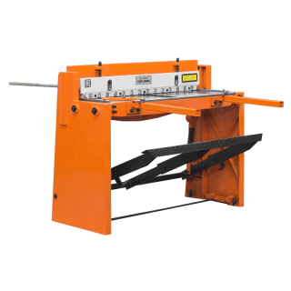 Гильотинные ножницы ножные по металлу Q01-1х1000