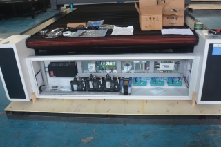 Лазерный станок CO2 с конвейерным столом JW1616-M7CP/180W