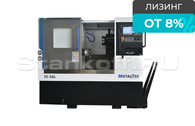 Токарный станок ЧПУ с наклонной станиной MetalTec ТС 32L