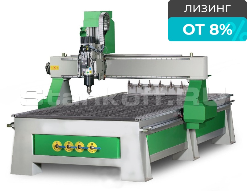 Фрезерный станок с ЧПУ с автосменой инструмента RJ 1325 ATC