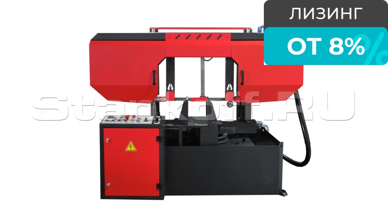 Полуавтоматический ленточнопильный станок колонного типа TRIUMPH TBH-350LSAF