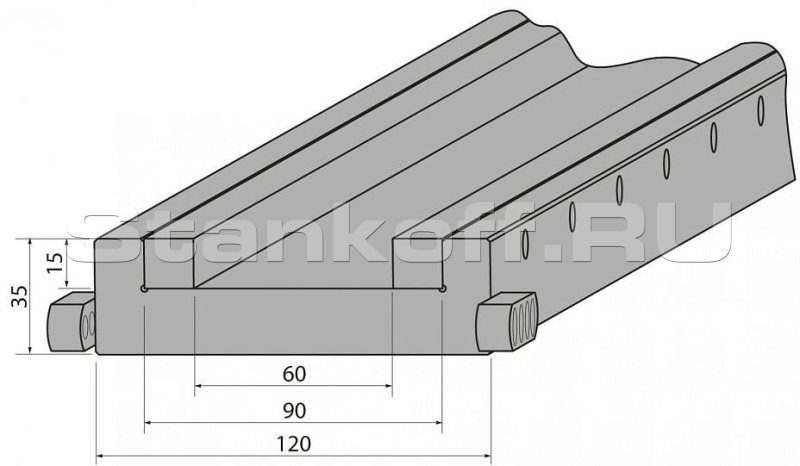 Держатель матриц R1 C 1050-90.1050