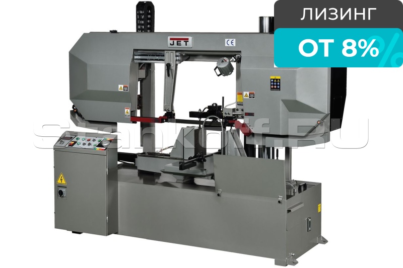 Полуавтоматический ленточнопильный станок с гидравлическим прижимом для пакетной резки JET HBS-2028DAS