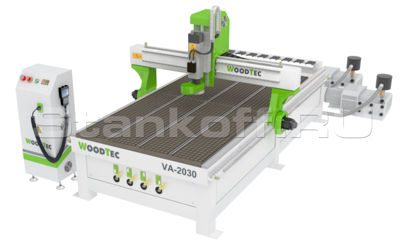 Фрезерно-гравировальный станок с ЧПУ с автоматический сменой инструмента Woodtec VA-2030