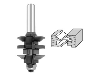 Фреза для мебельной обвязки (2 в 1) D=41,3x35x92 S=12 PROCUT 745.314135