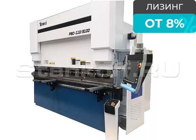 Гидравлический листогибочный пресс PBC-110/3100 6 axis