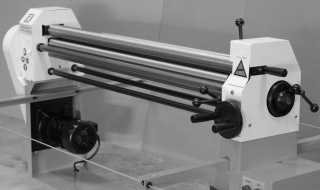 Листогибочные вальцы трехвалковые ESR-1300х1.5E