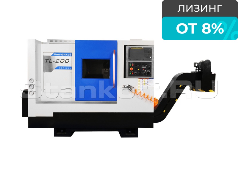 Токарный станок с наклонной станиной с ЧПУ TL-200